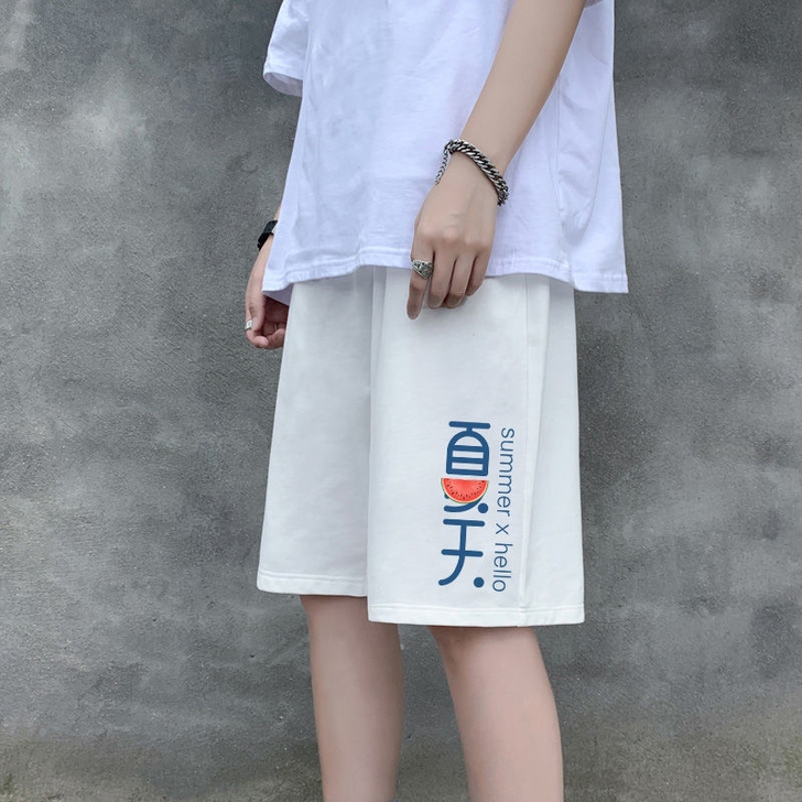 运动短裤男士休闲五分裤潮流宽松夏季篮球裤子...