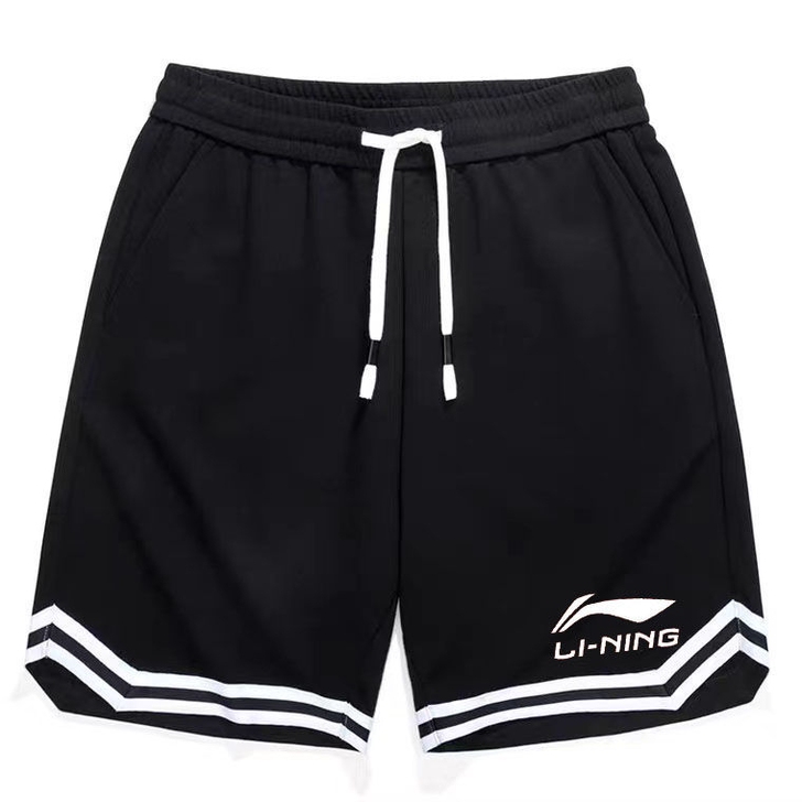 夏季潮牌LN篮球裤子男运动短裤透气休闲五分...