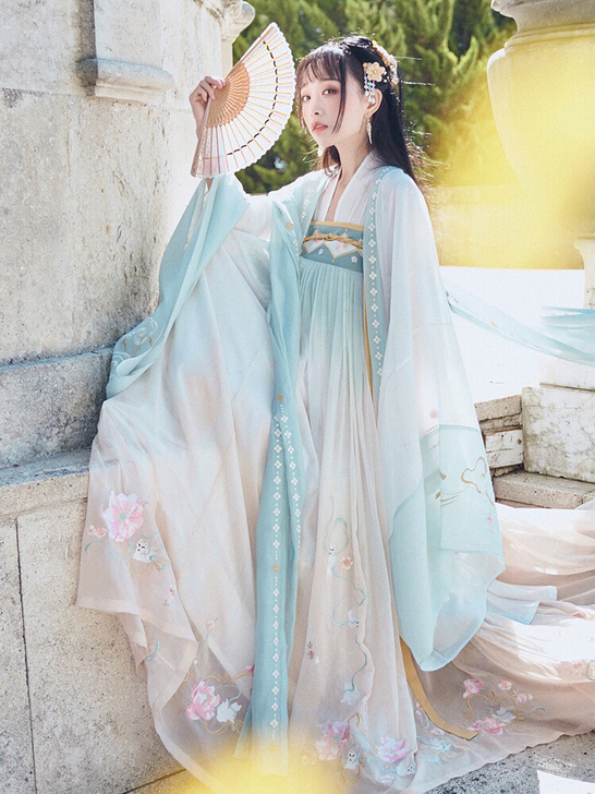 汉服外套女装[婴宁]衫绣花