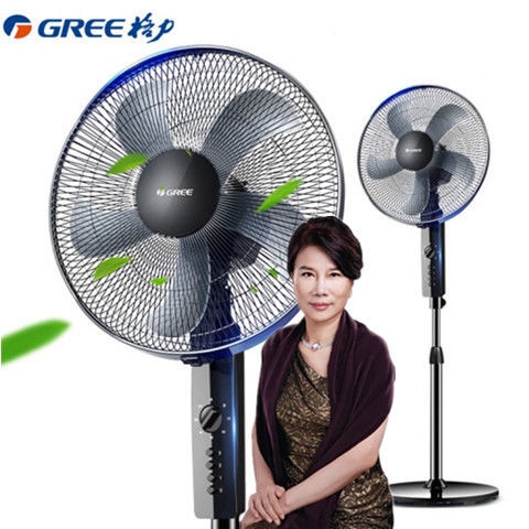 格力电风扇家用纯铜电机节能落地扇学生立式大...