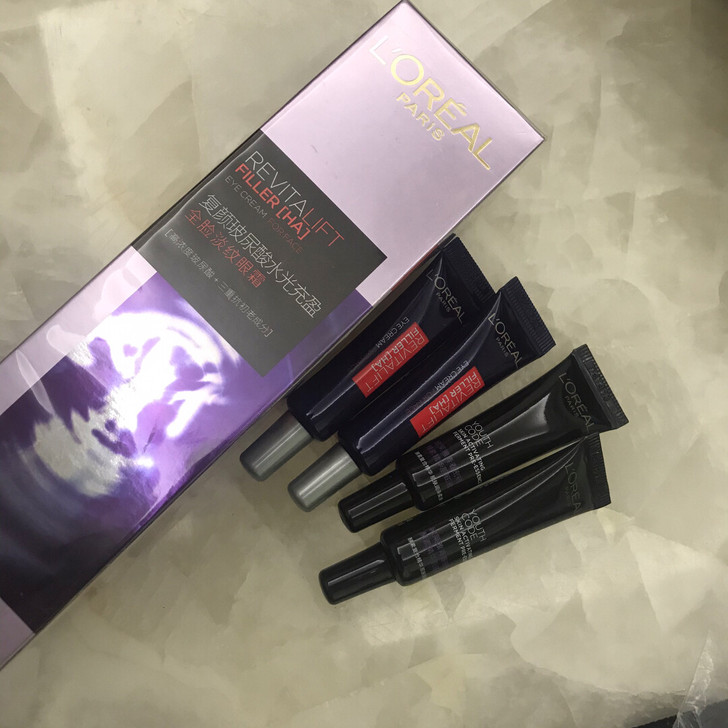 欧莱雅紫熨斗眼霜 全脸淡纹眼霜