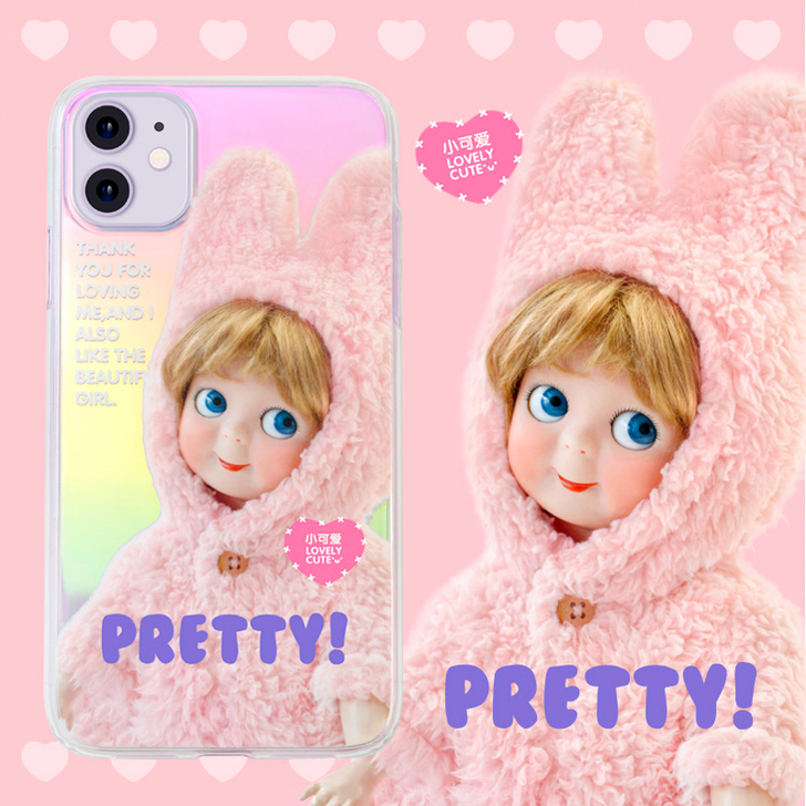 papapa制造局娃娃渐变保护壳适用iPh...