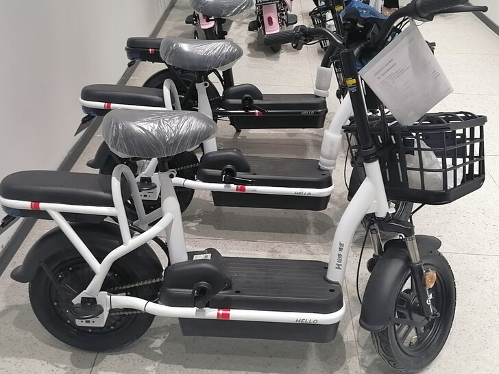 哈啰电动车，手机智能操控，赠盗车险车险，终...