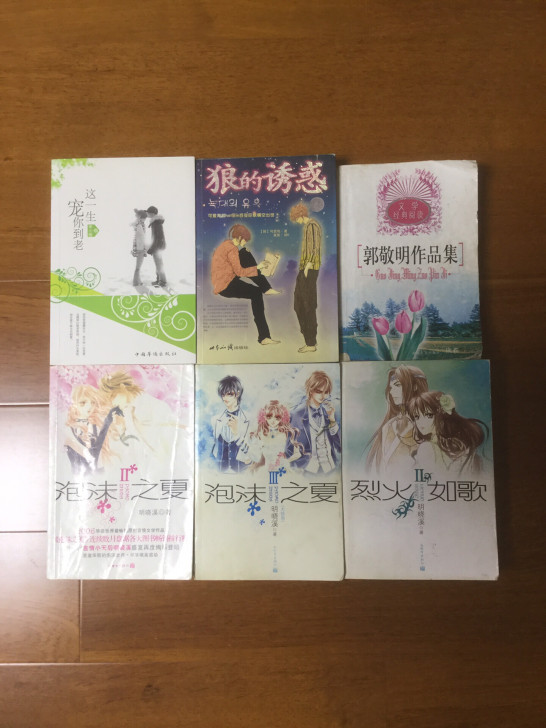 郭敬明文集，狼的诱惑，这一生宠你到老，泡沫...