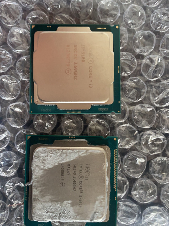 i39100一片和i54670一片。因升级...