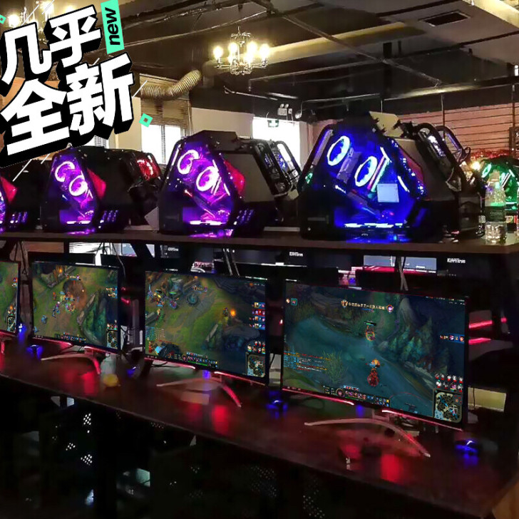网吧倒闭 一手备用准新组装机i5i7i9大...
