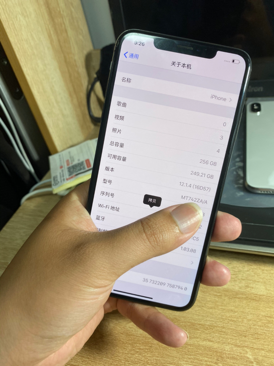 12系统xsmax 港版iPhonexsm...