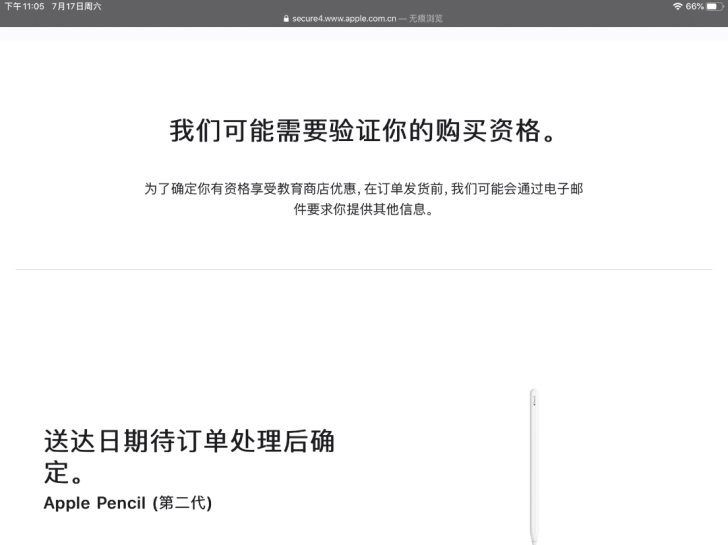 个人卖家 已下单ipadpro出学生党自用...