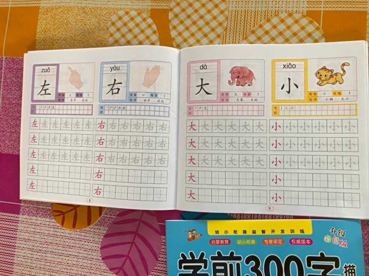 学前300字,为1年级做准备!