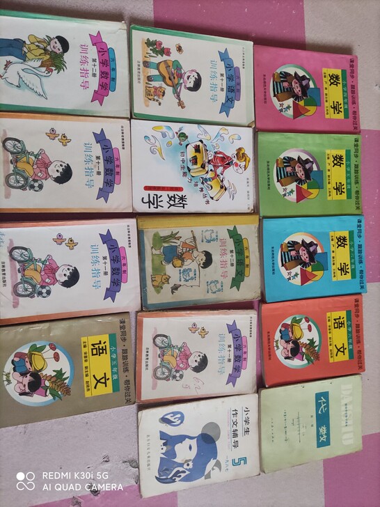 八九十年代学生书籍