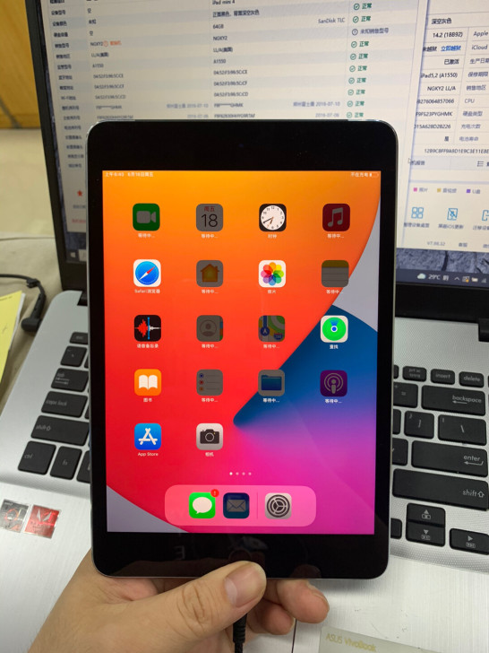 iPad mini4 64g 插卡4gwi...