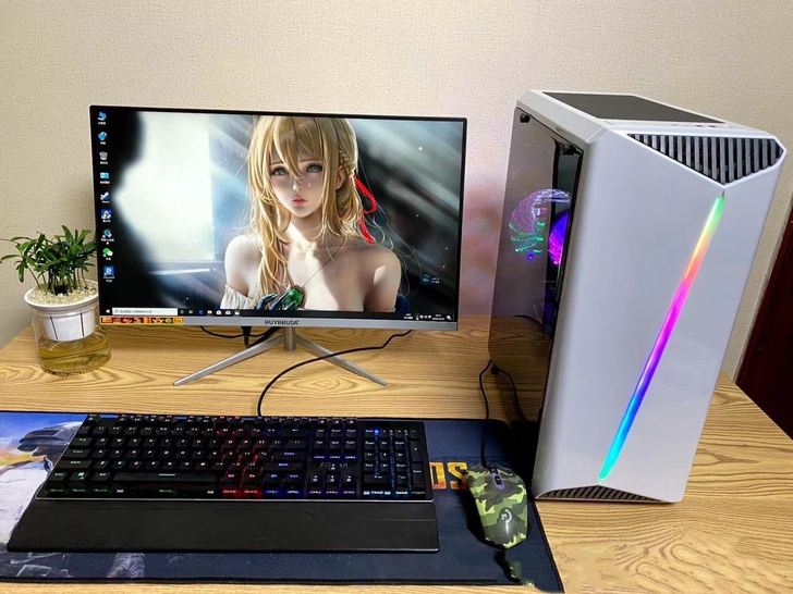 急转！！i7级吃鸡电脑台式电脑主机44万分...