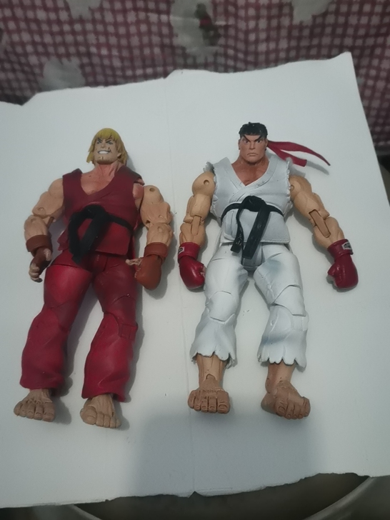 街头霸王可动人偶玩偶手办收藏礼物二手货源售...