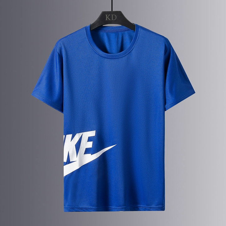 男夏季冰丝短袖运动服速干跑步休闲t血款，付...