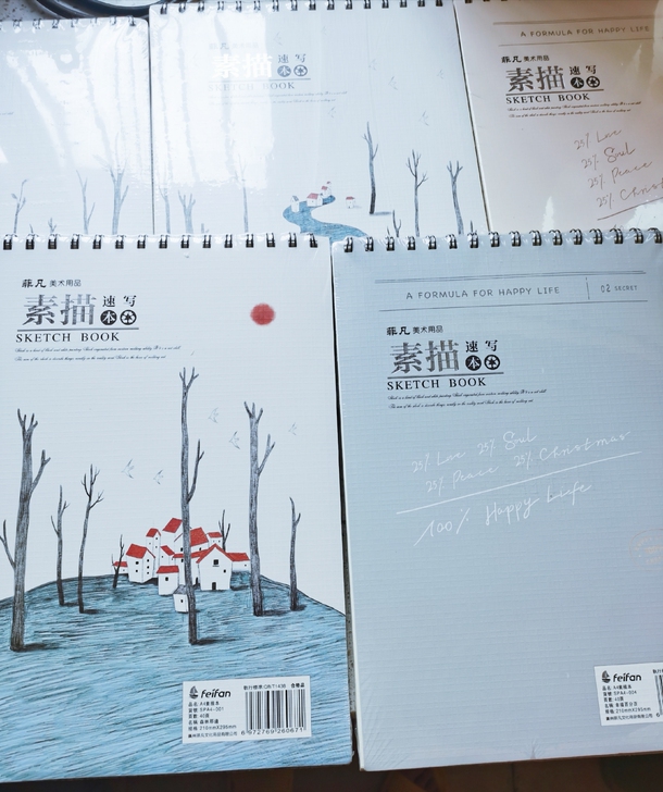 学生专用图画本绘画本素描本，本子均采用原木...