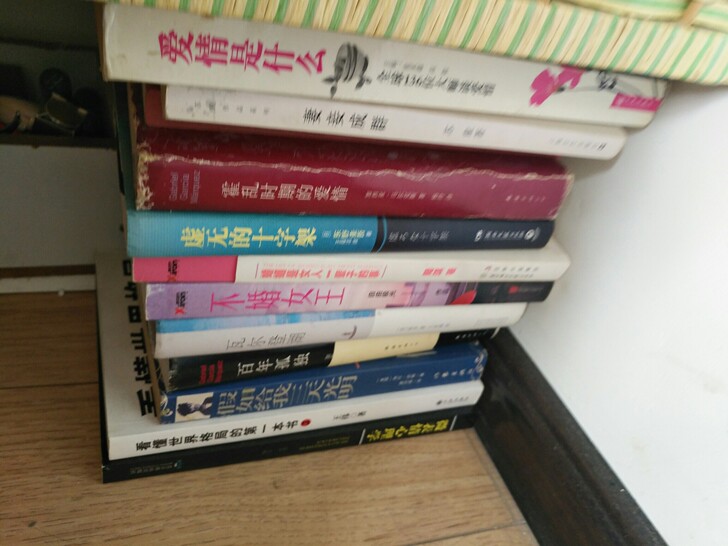 搬家打包处理各种书小说东野圭吾霍乱时期的爱...