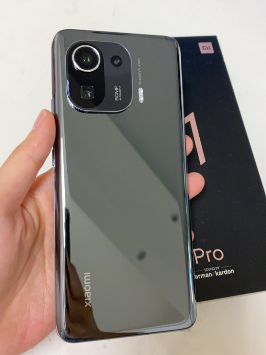 小米11pro,8+256黑色,国行全网通