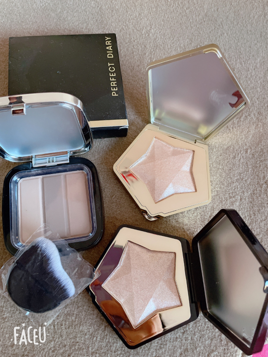 ZEESEA滋色三色高光修容阴影盘一体发际...