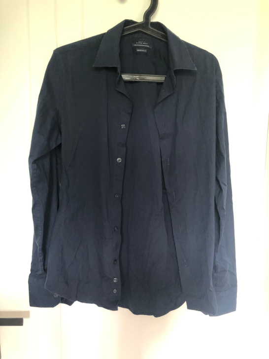 zara男士衬衫，穿过一次 ，实体店买的