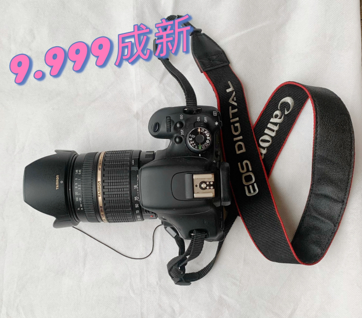 佳能EOS600D套机，摄影小白仅用过一次...