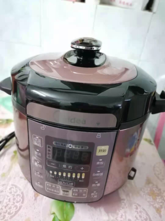 美的5升压力电饭锅，开箱了，但从来没用过，...