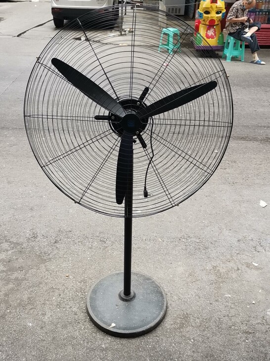 现处理一批工业落地扇，规格750，340瓦...