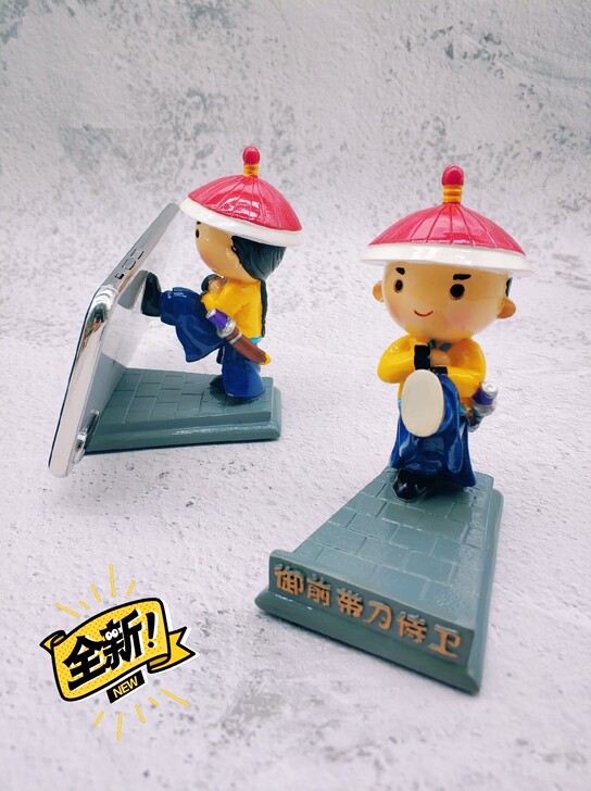 御前带刀侍卫手机支架礼品全新带包装中通包邮...