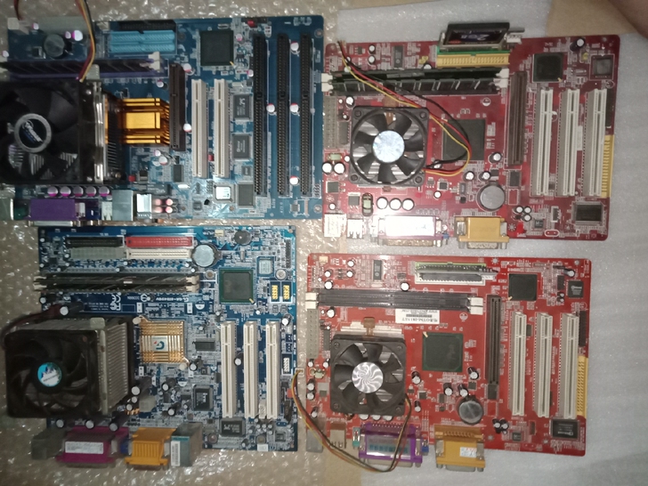 图拉丁主板套装(CPU， 散热风扇，内存条...