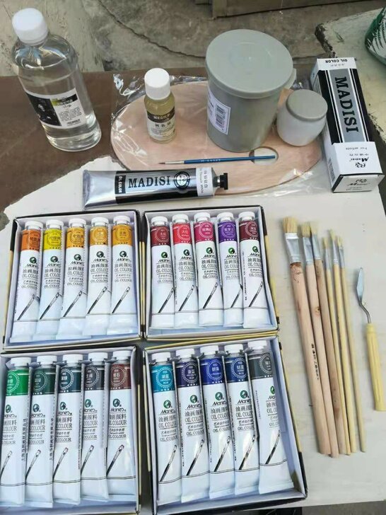 全新马利油画颜料170ml+50ml