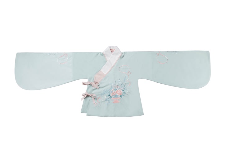 汉尚华莲传统汉服女装端庄典雅绣花交领袄裙琵...