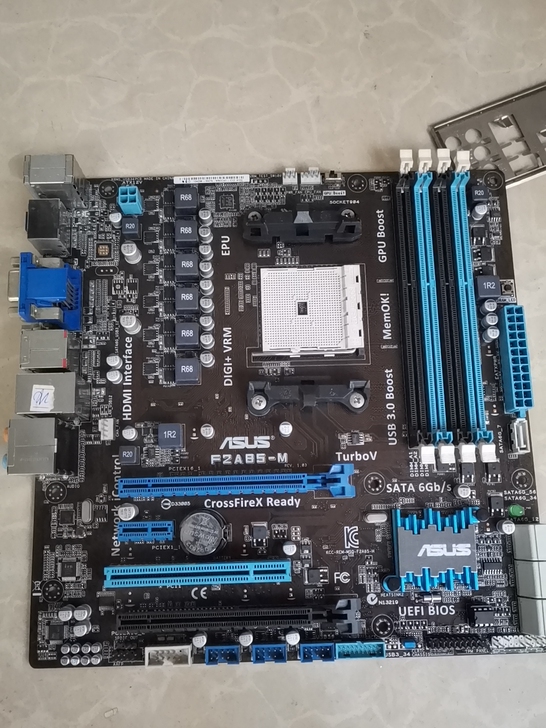 华硕A85-M  电脑主板，原装拆机正常使...