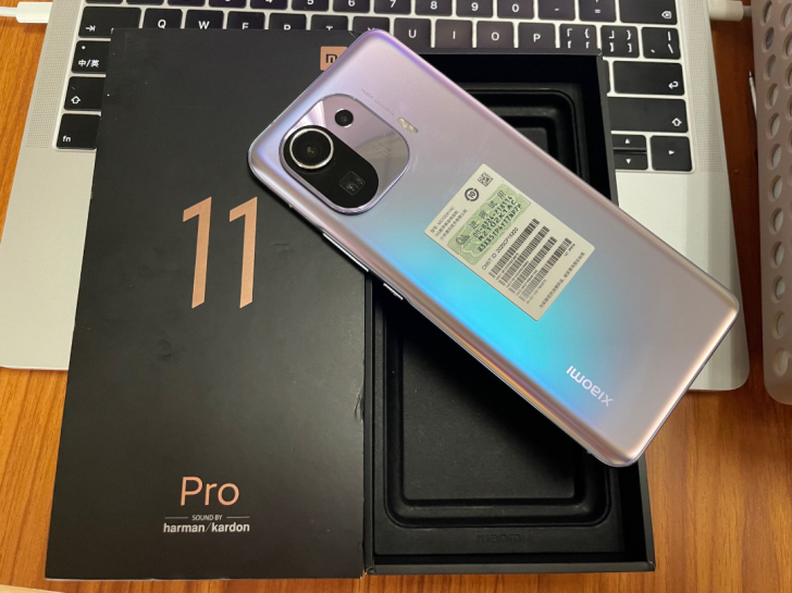 小米11pro 12256紫色，成色完美，...