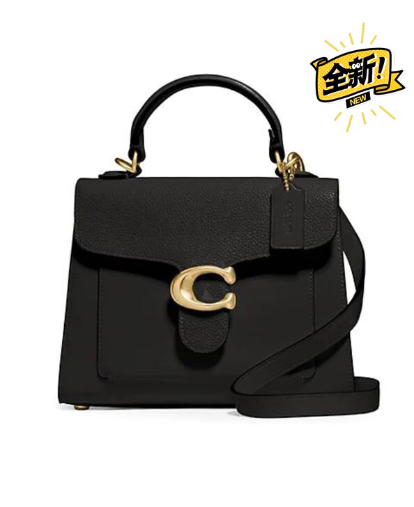 蔻驰Coach tabby 20 黑色中号...