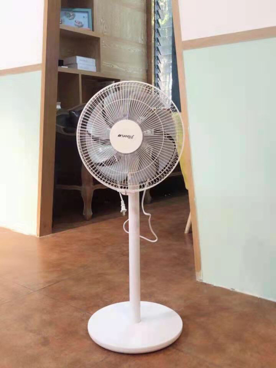 日本山水电风扇落地扇家用宿舍台立式卧室小型...