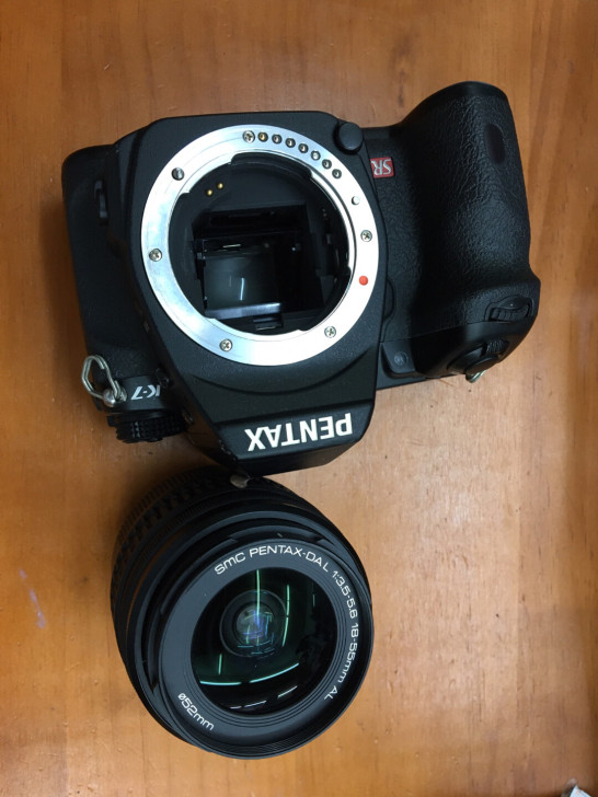 宾得K-7+镜头18-55