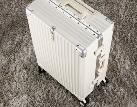 行李箱女静音结实耐用铝框拉杆箱密码箱20寸...