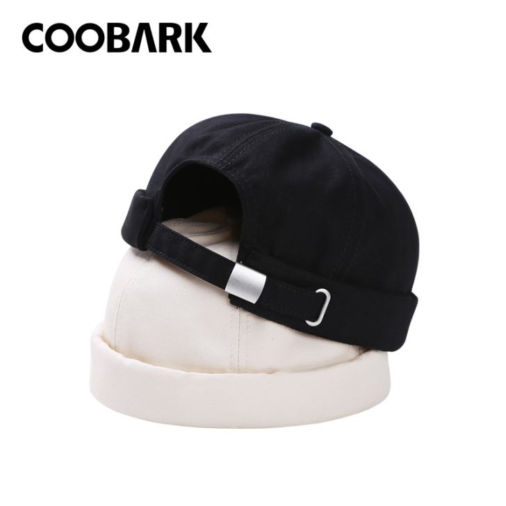 COOBARK潮牌雅痞帽子男女反戴地主帽嘻...