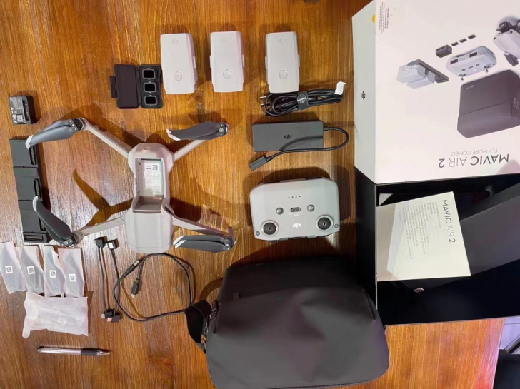 大疆御air2，全能套装，国行在保带意外险...