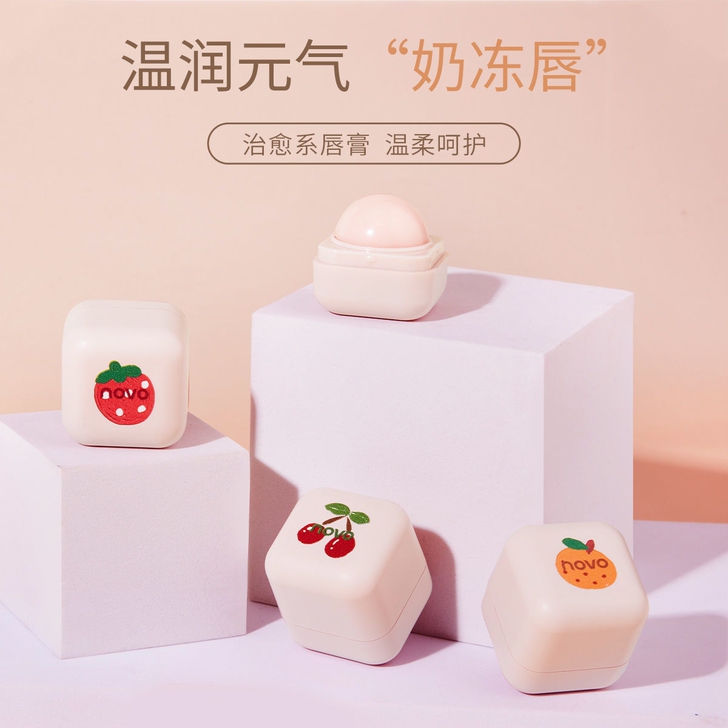 NOVO变色润唇膏滋润补水学生淡化唇纹持久...