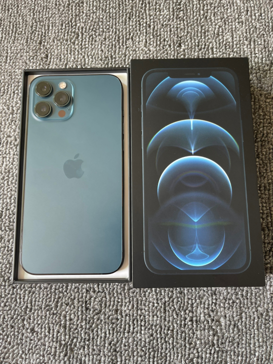 苹果12 promax 128G海军蓝国