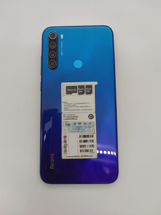 红米note8 4+64g原装机