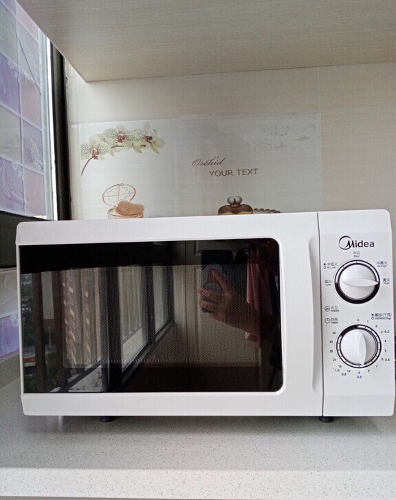 （包邮江浙沪皖地区）美的微波炉 二手白美的...