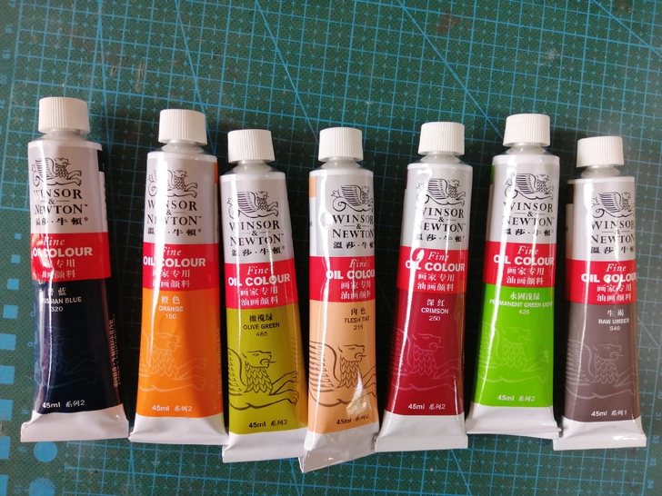 温莎牛顿油画颜料