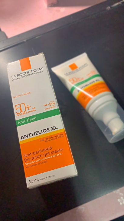 理肤泉绿标清爽控油防晒霜SPF50+