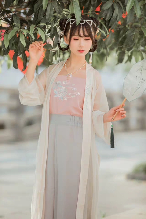 她说汉服 云初褙子