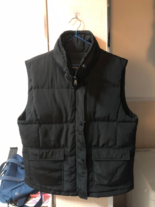 羽绒服夹克，款式很时髦