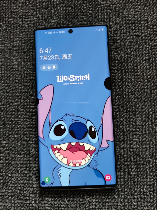 三星Note 10+ 美版单卡,移动联通电...