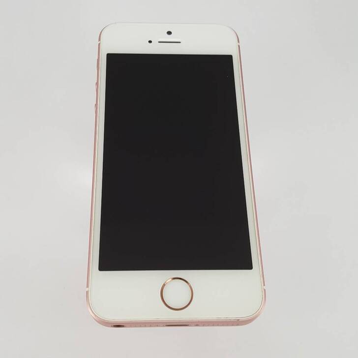 9新 iPhone SE 玫瑰金色 64G...
