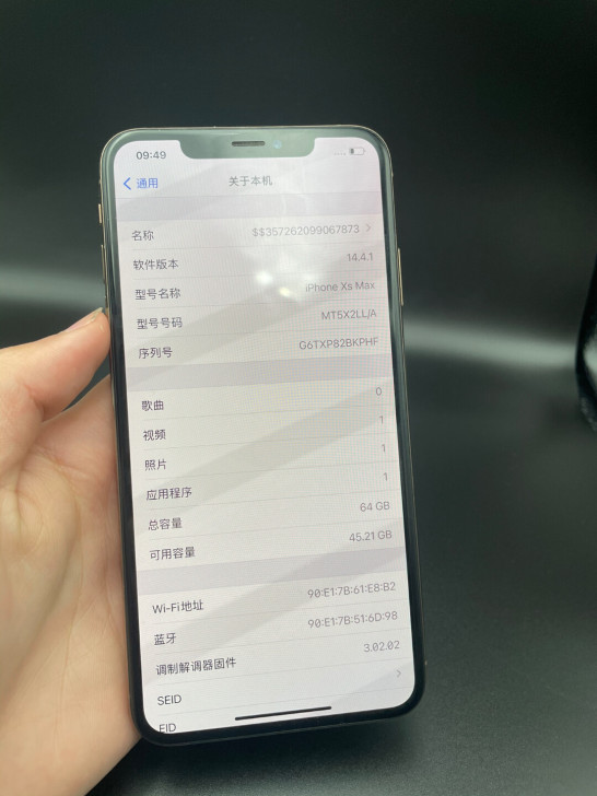 iPhone xsmax 64G