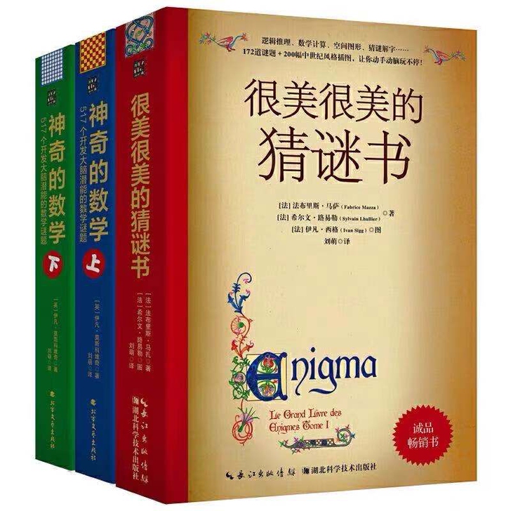 很美很美的猜谜书/神奇的数学 6-12岁小...